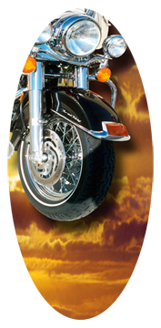 Biker on Sunset